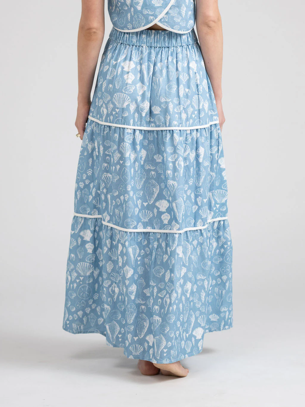 Beach Top & Skirt 2pc Set