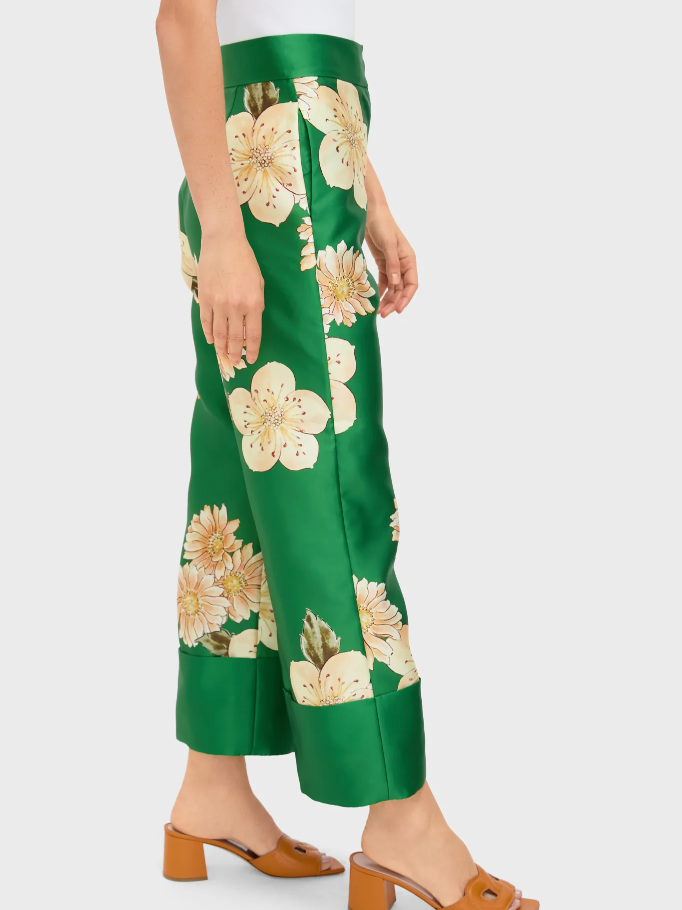 Jacquard Sleeveless Top & Pants 2pc Set
