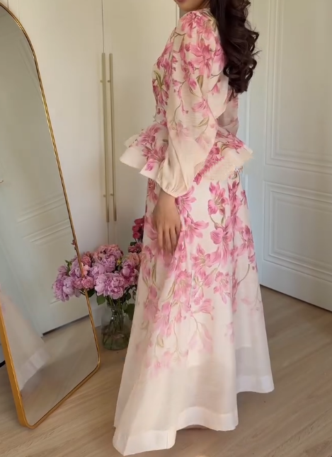 The Pink Floral 2pc Set